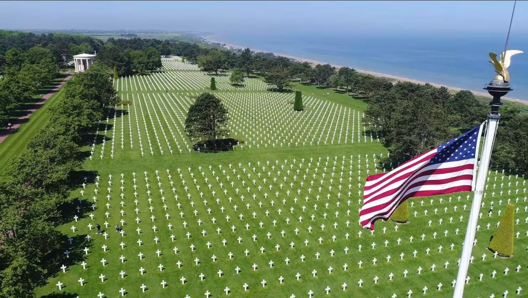 Le cimetière américain de Colleville-sur-Mer